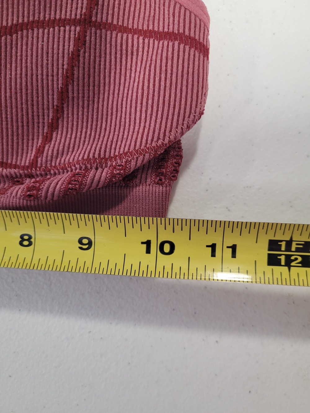 Seamless Ribbed Wireless Bralette in Dusty Rose - Picture 4 of 4